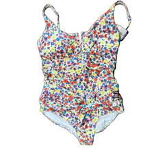 Anne Cole Women Regular Size XXL UPF 50 floral one piece swimsuit NWT