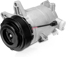 AC Compressor with Clutch for 2009-2014 Nissan Murano, Maxima, 2011-2017 Quest,