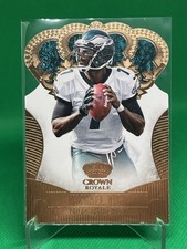 2013 Panini Crown Royale Michael Vick #69 Crown Royale Die-Cut – Ltd NFL Card