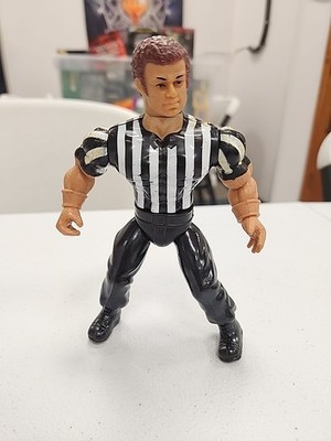 1985 Remco AWA Referee Curly Brown Wrestling Figure Battle Royal Playset 1986
