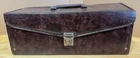 Vintage Cartridge Carrying Case for Atari 2600 Brown Holds 16 Carts