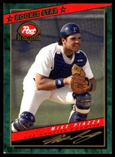 Mike Piazza 1994 Post Cereal #1 Dodgers MLB READ FREE SHIPPING AutographDen