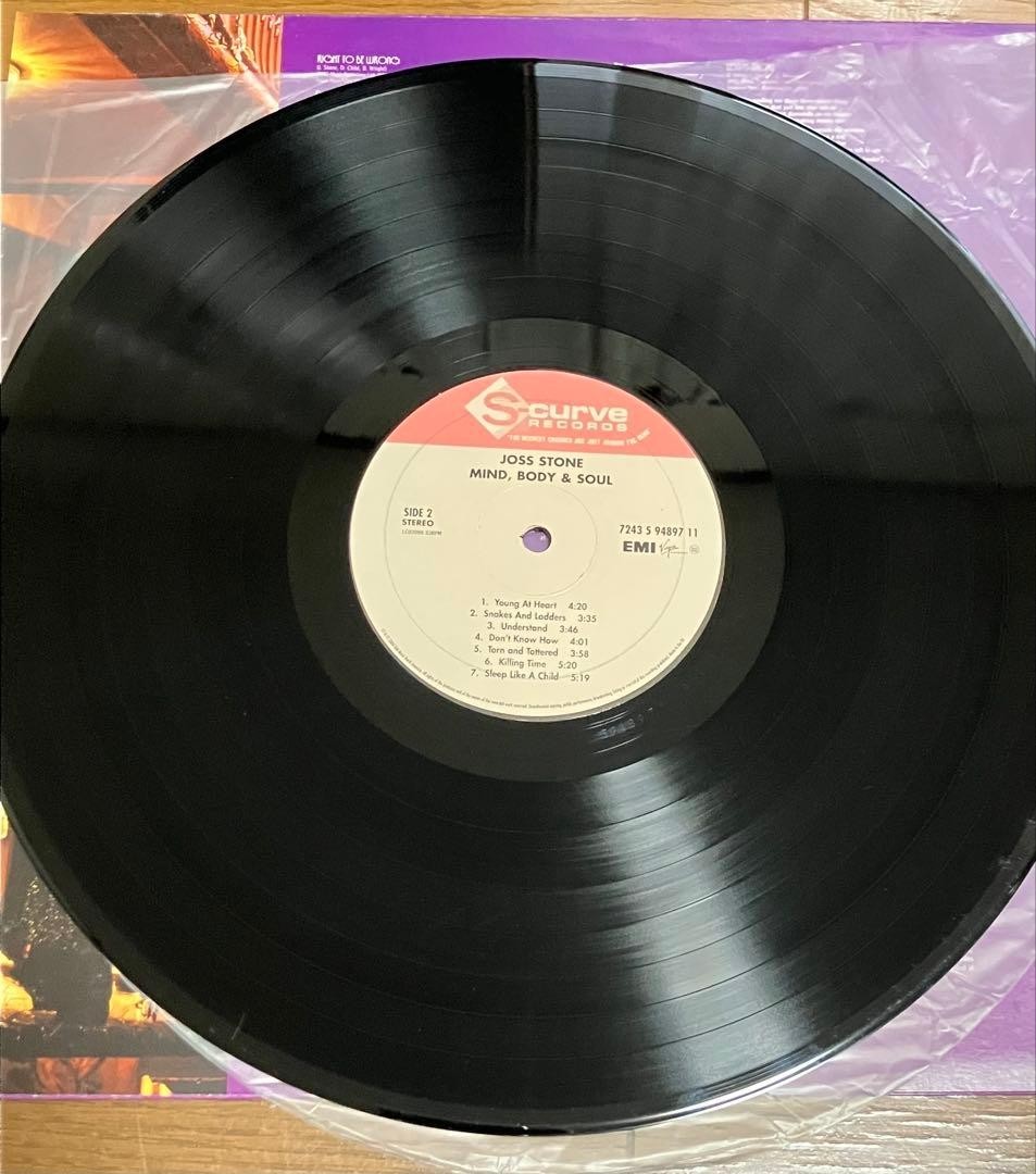 レア盤　JOSS STONE/mind body & soul(LP) musicgoldmine.com - Joss Stone Mind Body & Soul RIAA Platinum