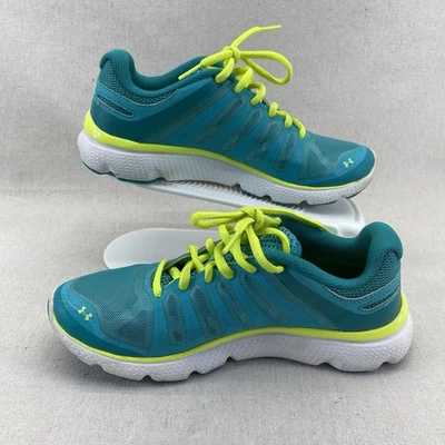 Under Armour Micro G Mujer 7 Zapatos para Correr Entrenador Atlético Tenis Turquesa - Imagen 1 de 4