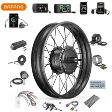 BAFANG 26" 20'' Wheel Hub Motor Bicycle Conversion Kit 48V1000W Rear Hub Motor