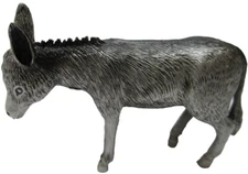 Vintage J. Hudson Fine Pewter Miniature Donkey Figurine # 250 Wilson 2" Tall