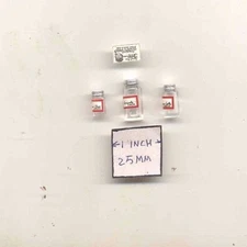 Mason Jars: 3/Pk  dollhouse miniature FA11167 plastic 1/12 scale