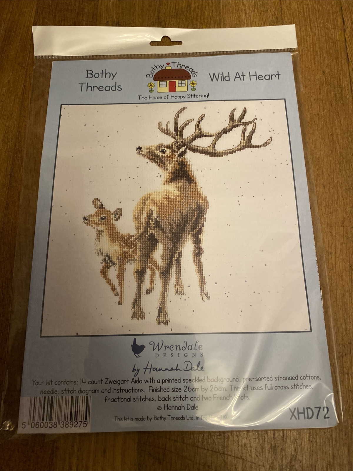 Bothy Threads Cross Stitch Kit “Wild At Heart”