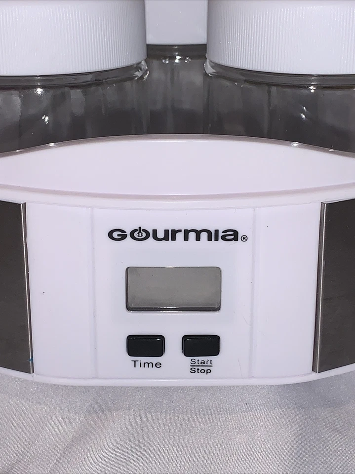 Gourmia GYM1620 Yogurtera Digital con 7 Tarros de Vidrio Personaliza a tu Sabor Foto 3 de 4