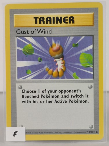 Gust of Wind - Set Base - 93/102 - Individuales - Juego de cartas coleccionables Pokémon - Común - Imagen 17 de 26