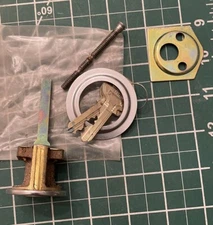 Russwin Rim Cylinder Vintage Old Stock 26d 2 Keys Locksmith Handyman Panic Bar