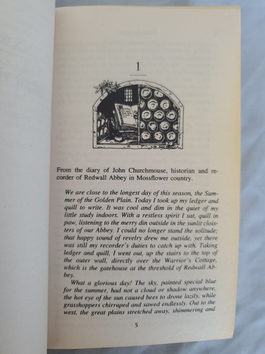 Redwall #3: Mattimeo by Brian Jacques - Paperback - Imagen 6 de 7