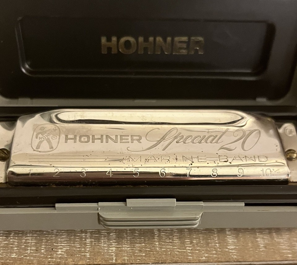 Hohner Special 20 Marine Band Harmonica Key Of C With Case Made In