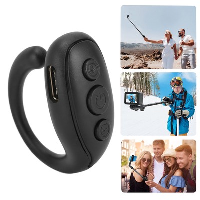 Bluetooth Remote Ring Shape Long Battery Camera Remote Shutter Für Tablet Neu