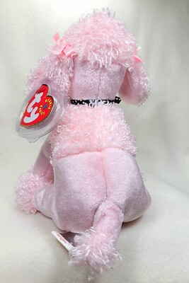 Ty Beanie Baby 4374 Brigitte Pink Poodle | eBay