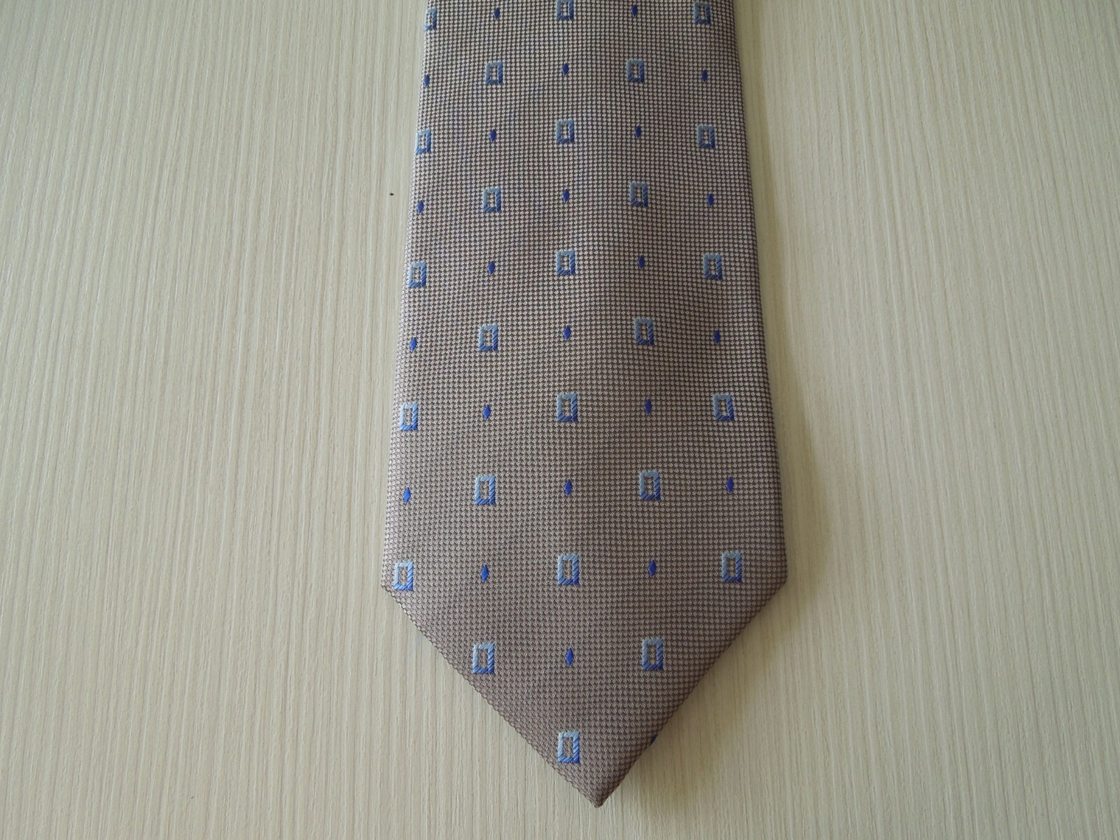 MINO MAGLI SILK TIE SETA CRAVATTA MADE IN ITALY SELF TIPPED 1679