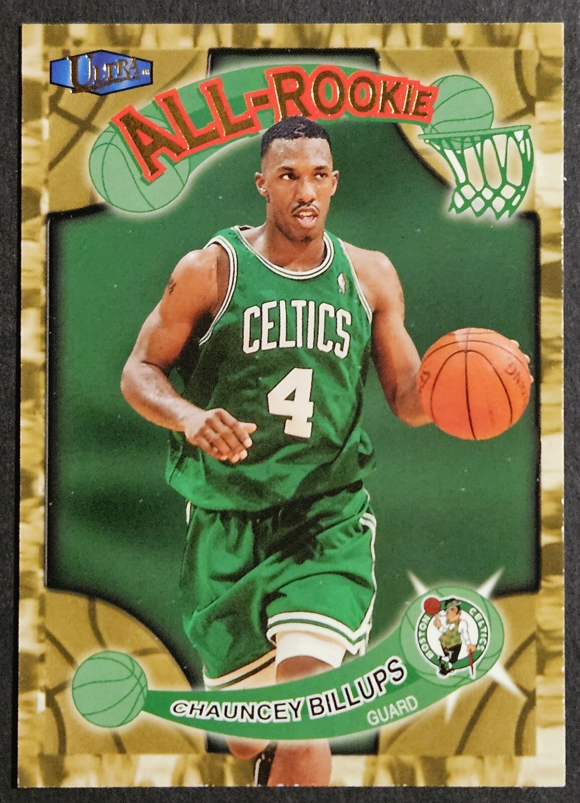 1997-98 Fleer Ultra All-Rookie #5AR Chauncey Billups RC Boston Celtics HOF
