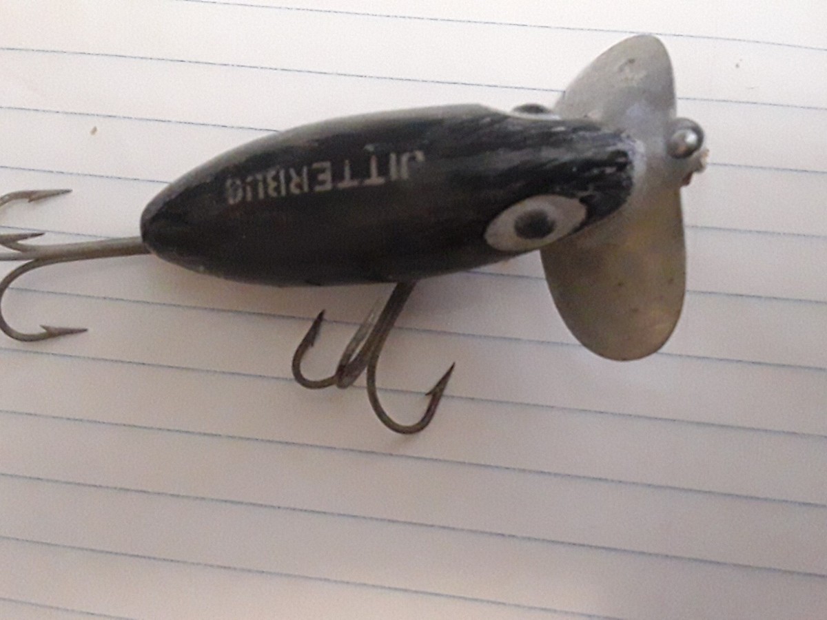 Vintage Fred Arbogast jitterbug Fishing lure 3 Inck | eBay