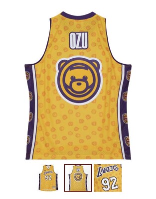 M&N x Ozuna Swingman Jersey Los Angeles Lakers Mitchell M&N x Ozuna Swingman Jersey Los Angeles Lakers Mitchell