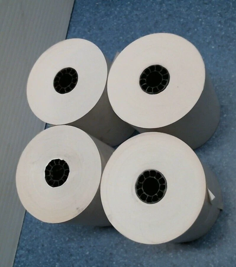Nashua Thermal Register Receipt Paper  3" X 230' LOT OF 4  (00152) FS - Image 2 of 2