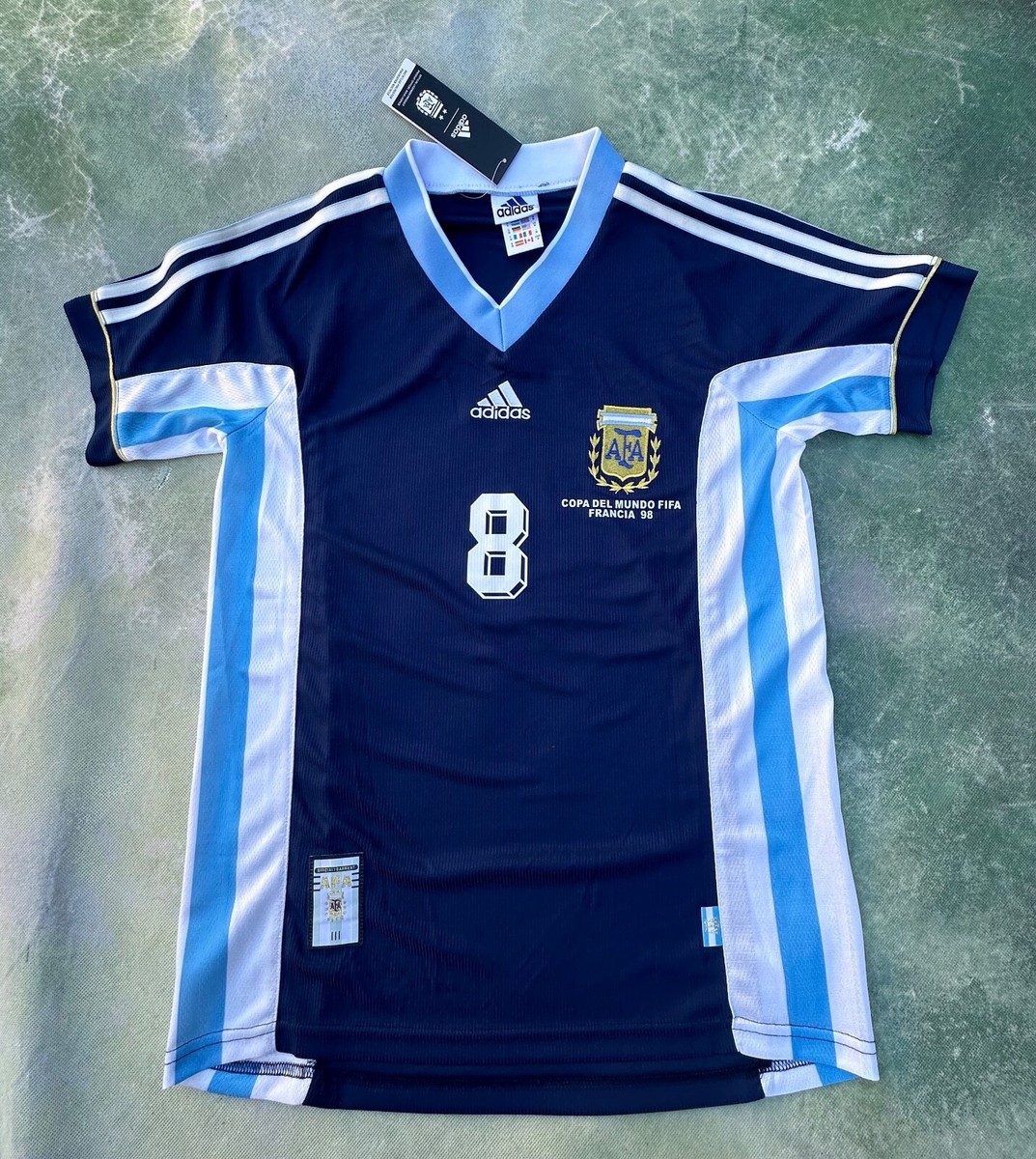 sizeM★アルゼンチン代表★1998年フランスW杯★サッカーシャツ★シメオネ 1998 France World Cup Argentina National Soccer Team Diego Simeon