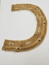 VINTAGE Baar  Beads "Top Hit" Beaded Faux Pearl Collar Necklace For Repairs 22 