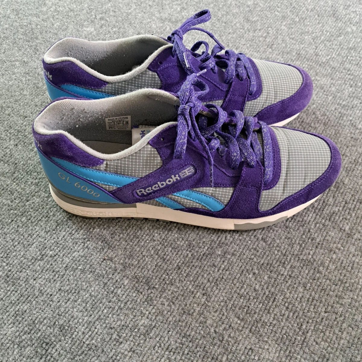 Reebok shoes on sale mens purple