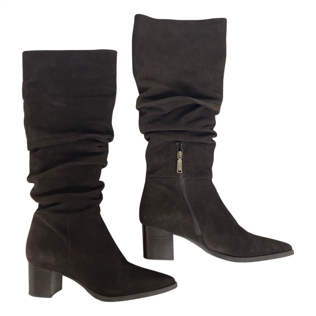 BLONDO BROWN WATERPROOF SUEDE TALLIS SLOUCH BOOTS SIZE 11