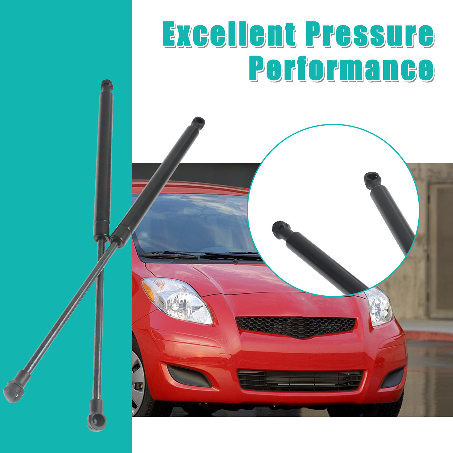 Tailgate Trunk Lid Lift Shock Strut Support for 2006-2011 Toyota Yaris Hatchback