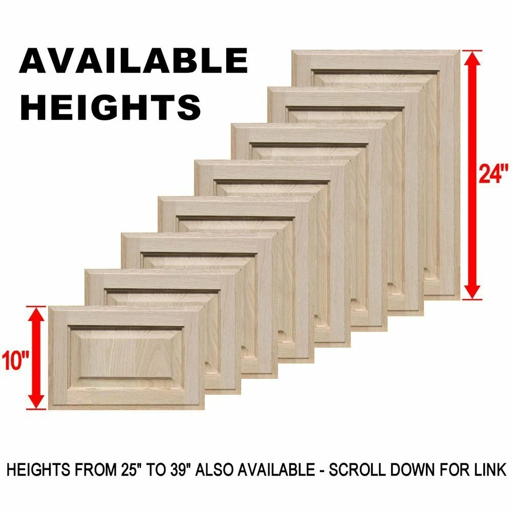Mastercraft Unfinished Oak Square Raised Panel Door Matttroy