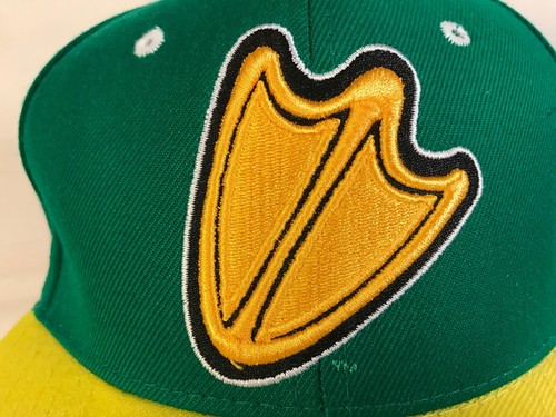 Gorra gorra de fútbol americano Oregon Ducks mezcla de lana Snapback (CH1) - Imagen 3 de 8