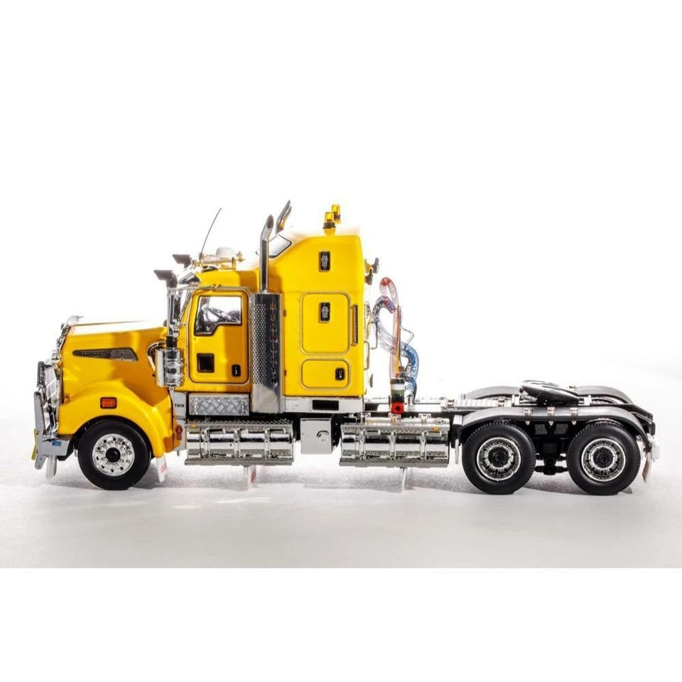 Kenworth T909 Prime Mover грузовик - хром желтый - Drake масштаб 1:50 #Z01434 новый - Изображение 2 из 4