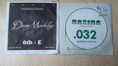Saiten für Akustik Gitarre