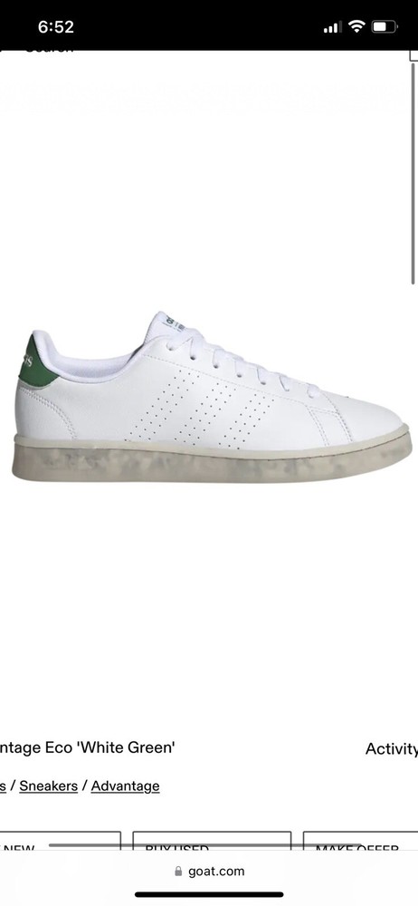 Adidas Advantage Ecogrind New Size 10 Us Men’s