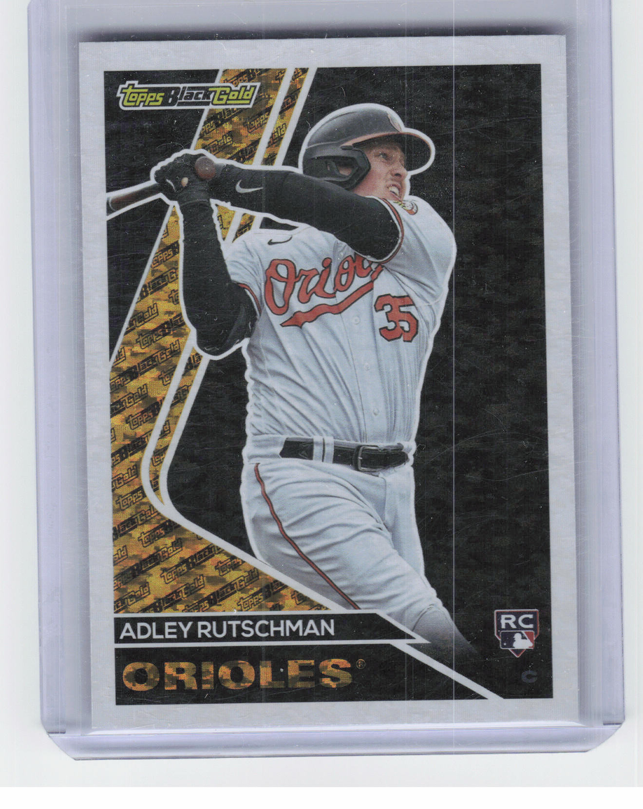 2023 Topps Update #BG-1 Adley Rutschman Topps Black Gold