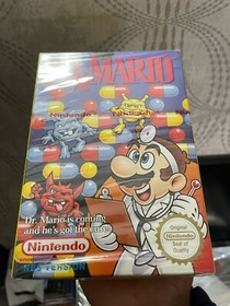Factory Sealed Original 1990 Dr Mario Nintendo NES PAL UK