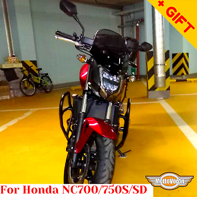 For Honda Nc750s Engine Guard Nc700s Crash Bars Nc750sd Nc750sa Nc700sa Dct Gift Ebay