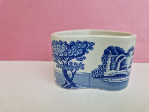 SPODE ITALIAN BLUE heart ramekin - Picture 3 of 6