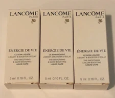 Lot of 3 NIB Lancome Energie De Vie 5ml 0.16 oz Each