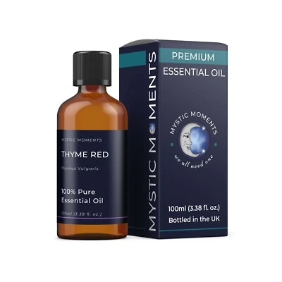 Mystic Moments Huile Essentielle Au Thym Rouge 100% Pure 100ml - Photo 1/4