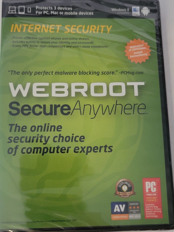 Webroot Secure Anywhere Internet Security Complete 2011 Sealed - Image 2 of 4