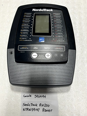 Console 396494/396491 for NordicTrack RW200 Rower Black/Gray
