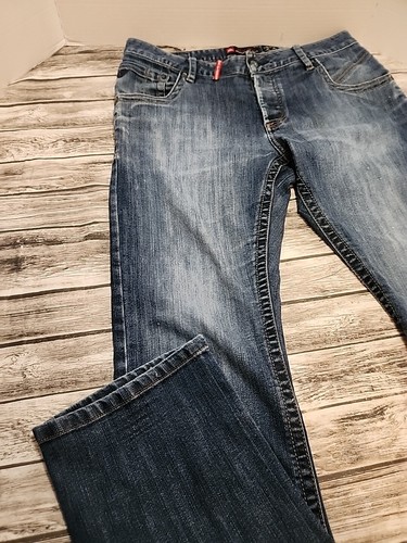 Quiksilver Reese Forbes Signature Mens Blue Regular Fit Denim Jeans Sz 33x30 - Picture 3 of 11