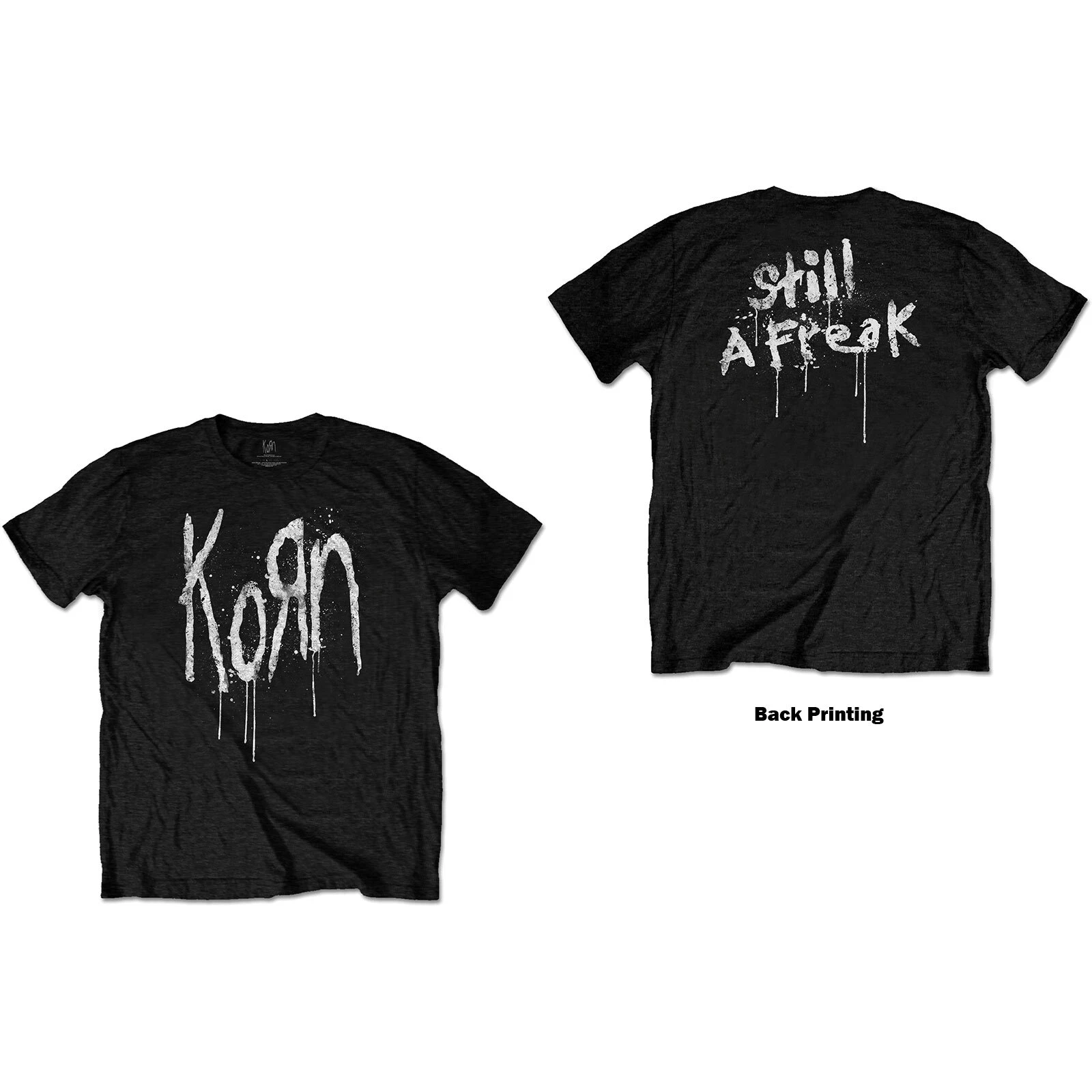 Korn Still A Freak T-Shirt black New
Opens in a new window or tab