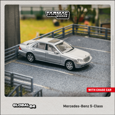 In Stock) Tarmac Works 1/64 Mercedes-Benz S-Class Brilliant