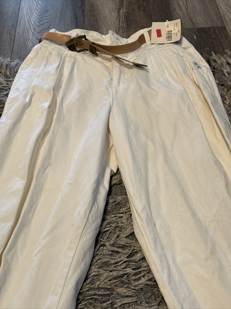 Women's The Original 10oz Denim Pants Sz 16 Cherokee Lite