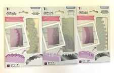 Lot of 3 Gemini by Crafters Companion EDGE'ABLES Double-Sided Dies