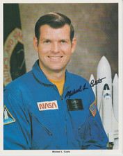Michael L. Coats, orig sign Gro&szlig;foto