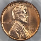 1957-D PCGS MS66RD Lincoln Cent 80450234