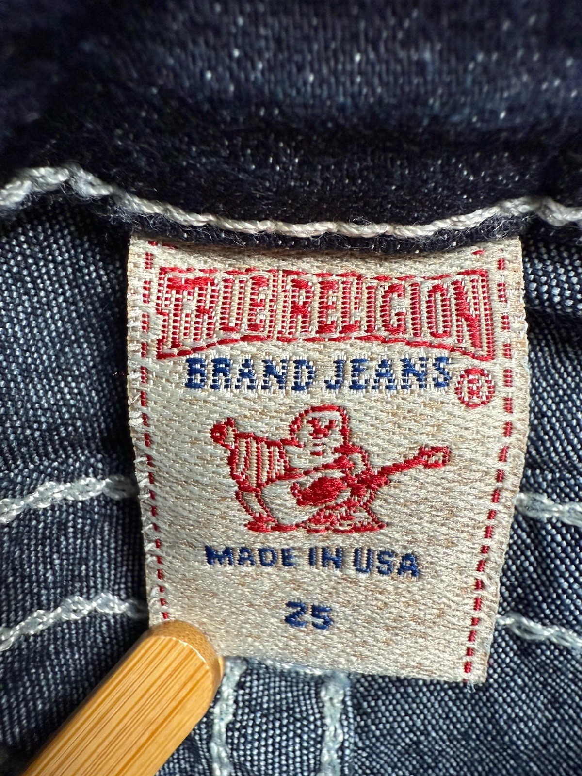 True Religion Jeans Women's Sz 25 Dark Wash Legging thumbnail 13